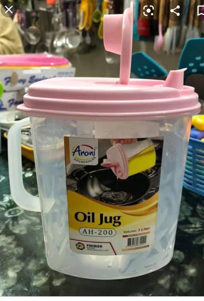 1 Litre Oil Jug β view 3
