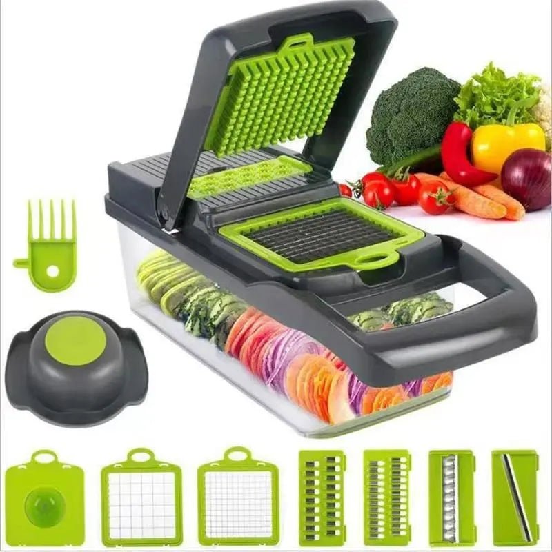 12 in 1 Multifunctional Vegetable Cutter β Al Rafiq