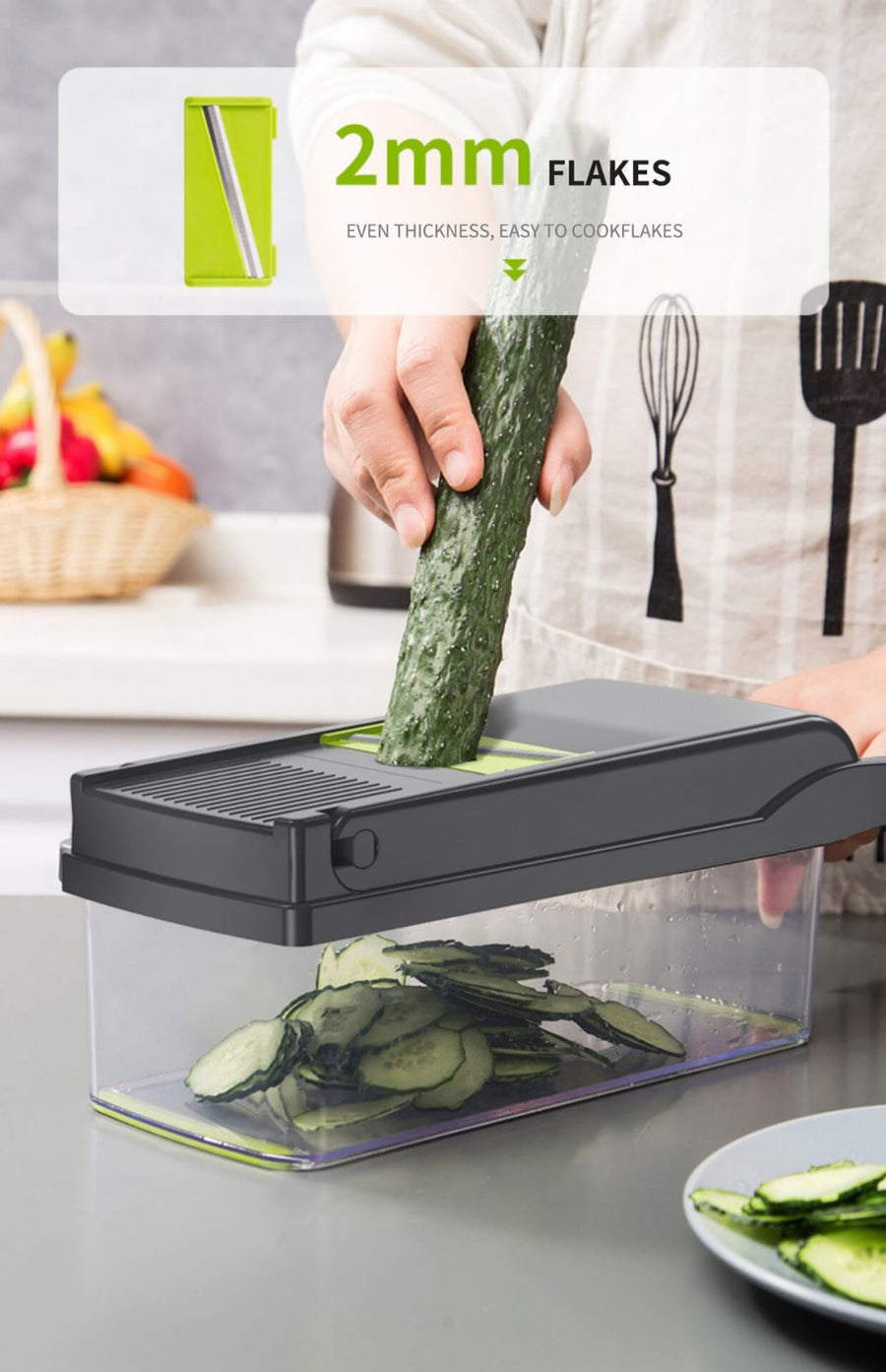 12 In 1 Multifunctional Vegetable Cutter 1 β view 6