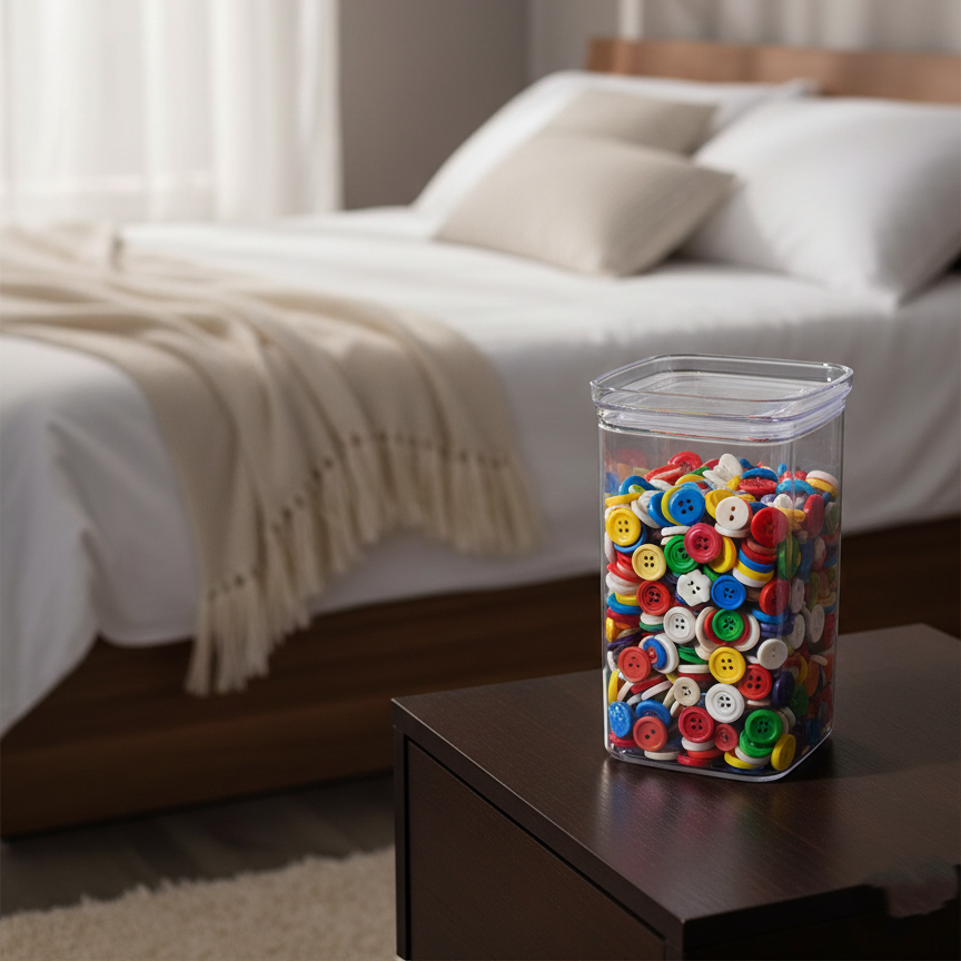 Royalvault Stackable Airtight Storage Jar By Limon β view 2