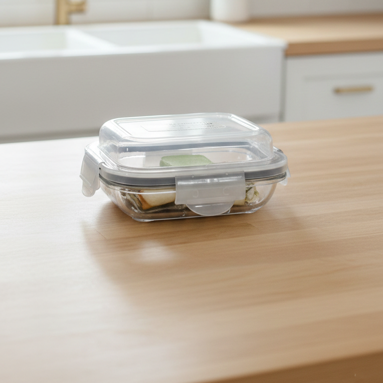 Servenstore Square Glass Containers With Lids By Limon β view 5