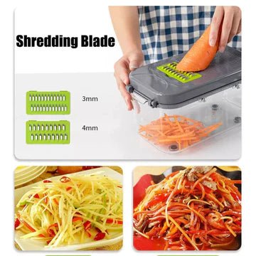 22 In 1 Vegetable Cutter With Storage Basket β view 4