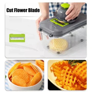 22 In 1 Vegetable Cutter With Storage Basket β view 3