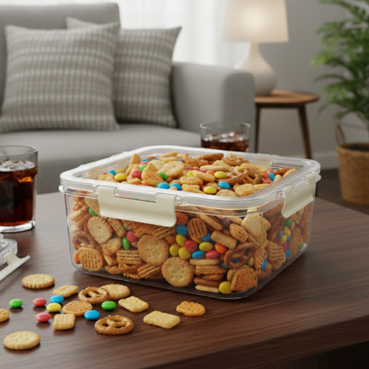 3 Pcs Square Airtight Storage Boxes Set β view 6