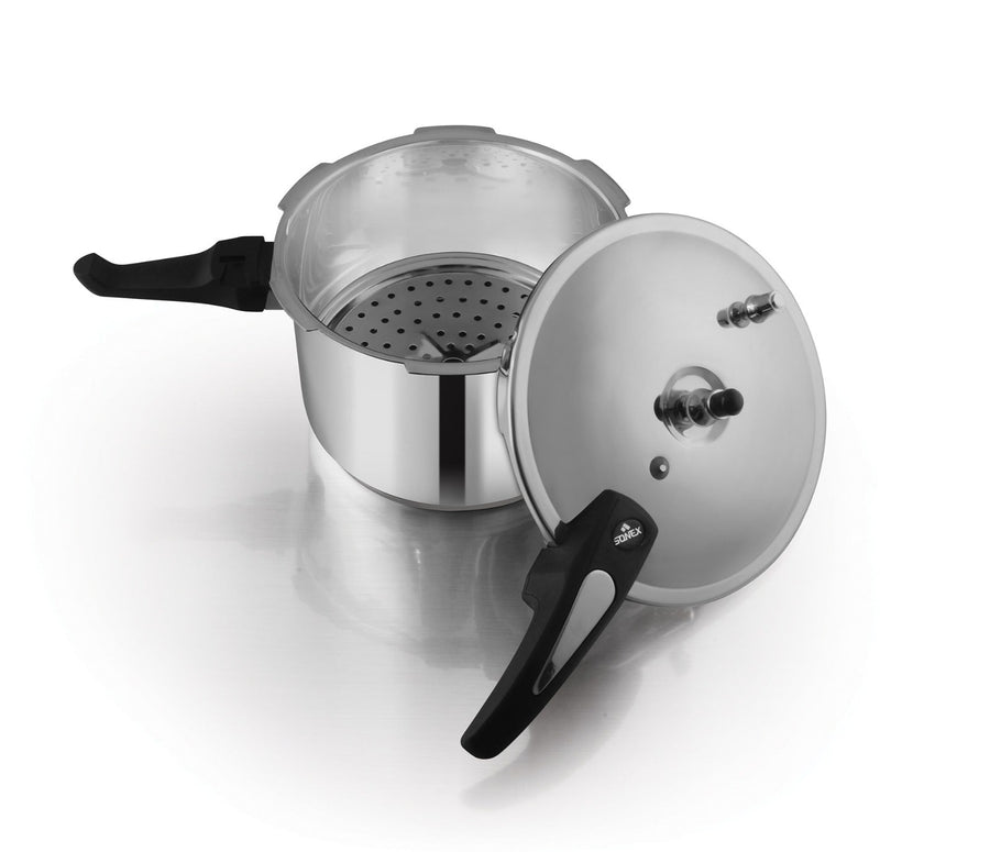 MAB stainless steel steamer cooker with jali – view 4