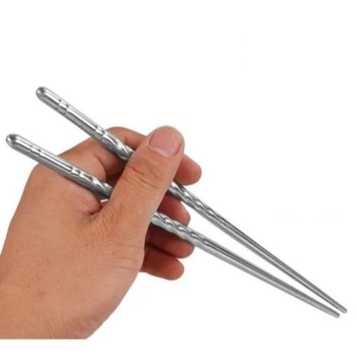 Stainless Steel Chopsticks 5 Pairs β view 5
