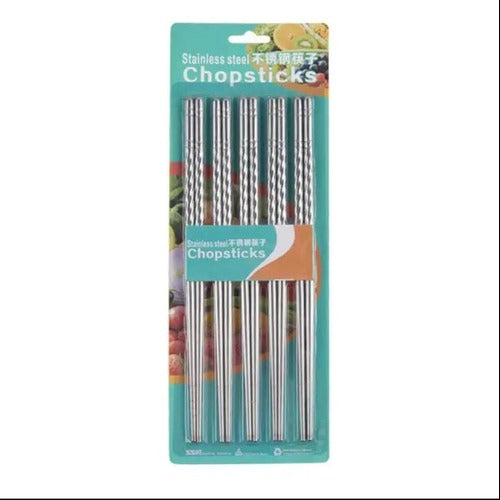 Stainless Steel Chopsticks 5 Pairs β view 7