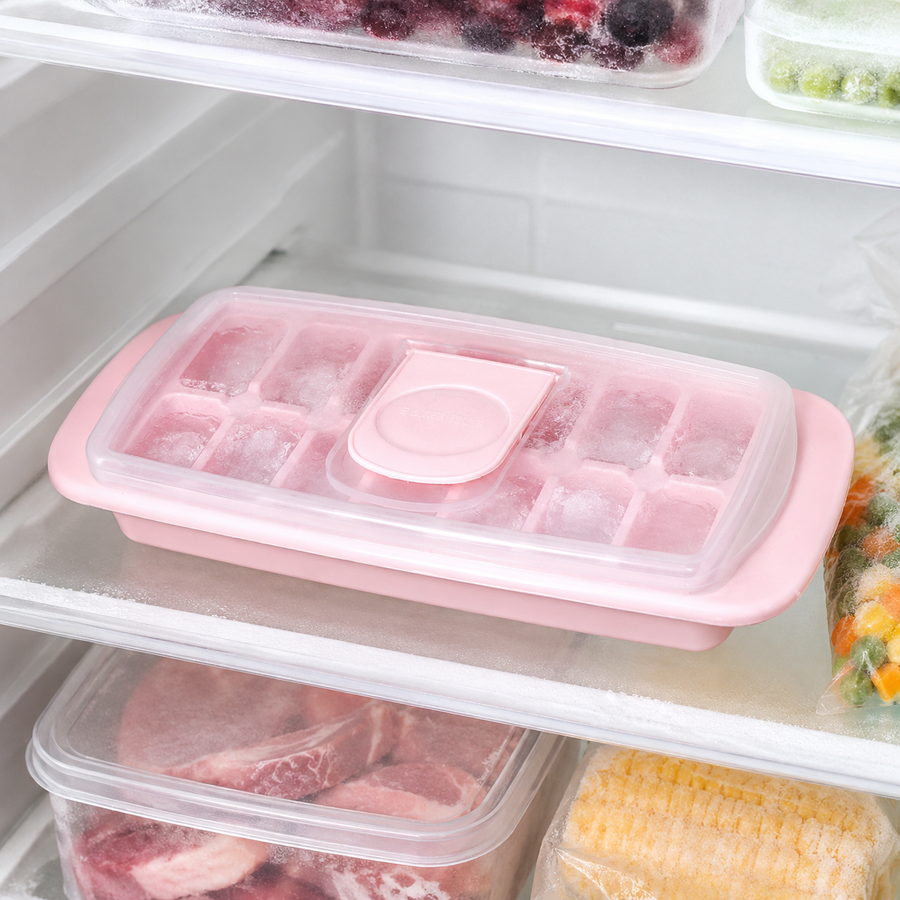 14 Grid Ice Cube Tray With Lid 35005 By Ziba 2 β view 3