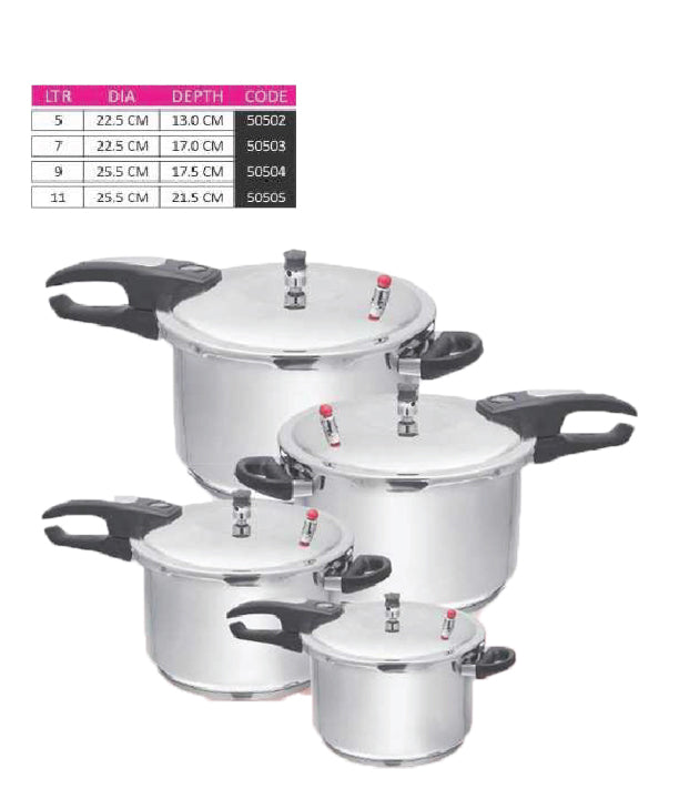 MAB stainless steel steamer cooker with jali