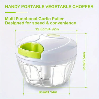 Speedy Chopper 3 Blades & 5 Blades  Different Sizes - Manual Hand Pull