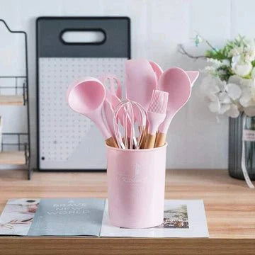 12 Pcs Silicone Cooking Utensils Set 1 – view 2