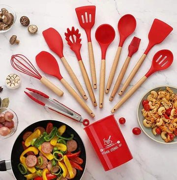 12 Pcs Silicone Cooking Utensils Set 1 – view 5