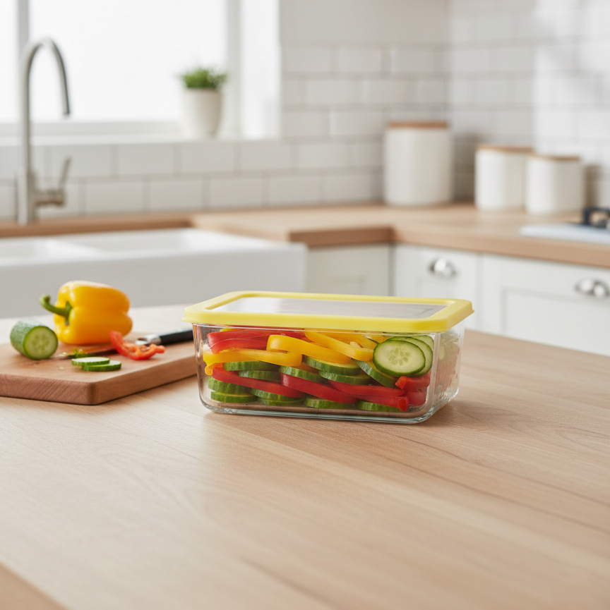 Unbreakable Glass Container Series – view 4