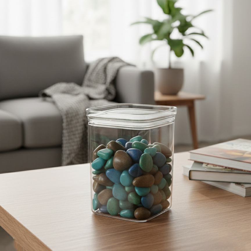 Royalvault Stackable Airtight Storage Jar By Limon – view 4