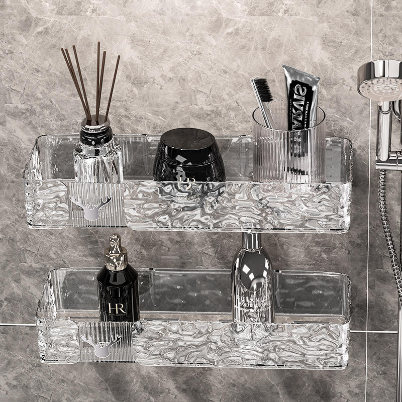 Rectangle Wall Mounted Tinted Acrylic Shelf – view 5