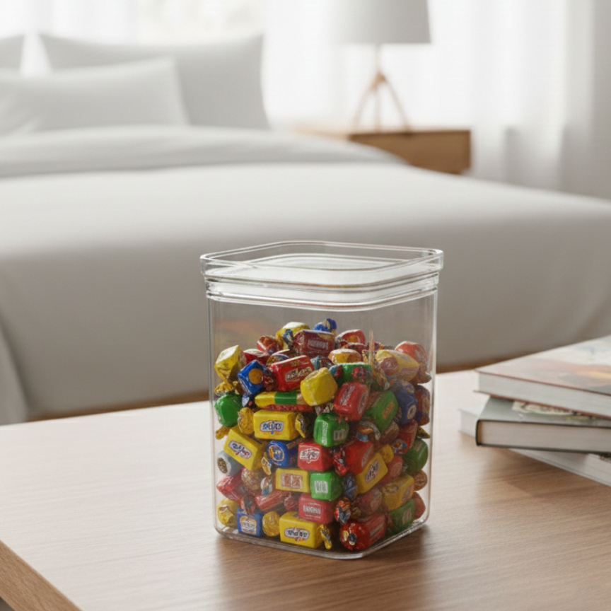 Royalvault Stackable Airtight Storage Jar By Limon – view 7