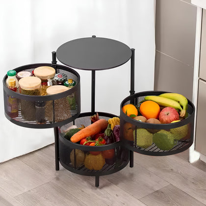 Counter Top Vegetable Metal Trolley By MATRIX – Al Rafiq