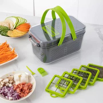 22 In 1 Vegetable Cutter With Storage Basket – view 2