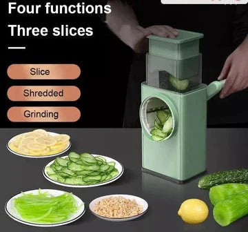 3 IN 1 Round Vegetable Chopper – Al Rafiq
