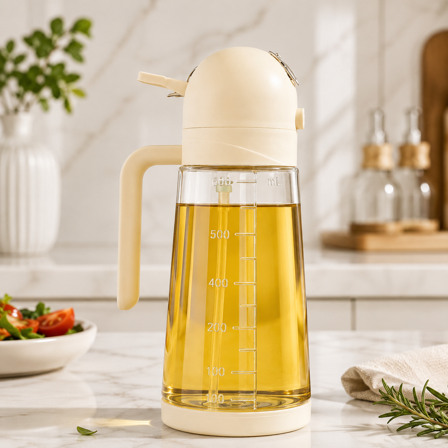 MeasurePour Oil Dispenser Bottle – Al Rafiq