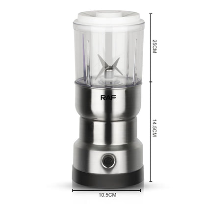 Stainless Steel 4 Blades Electric Grinder & Juicer 2 in 1 350 ML - 300 Watt