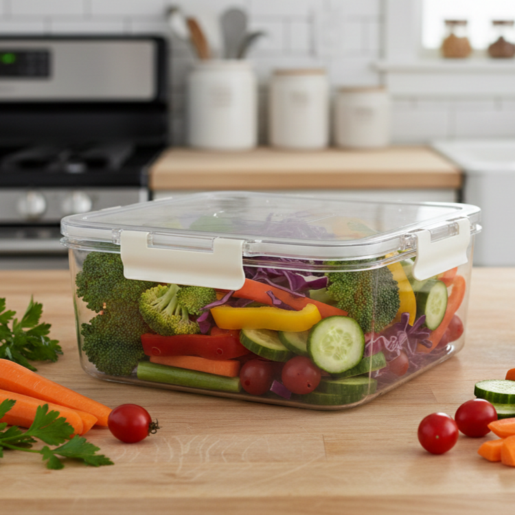 3 Pcs Square Airtight Storage Boxes Set – view 5