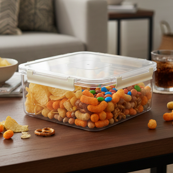 3 Pcs Square Airtight Storage Boxes Set – view 7