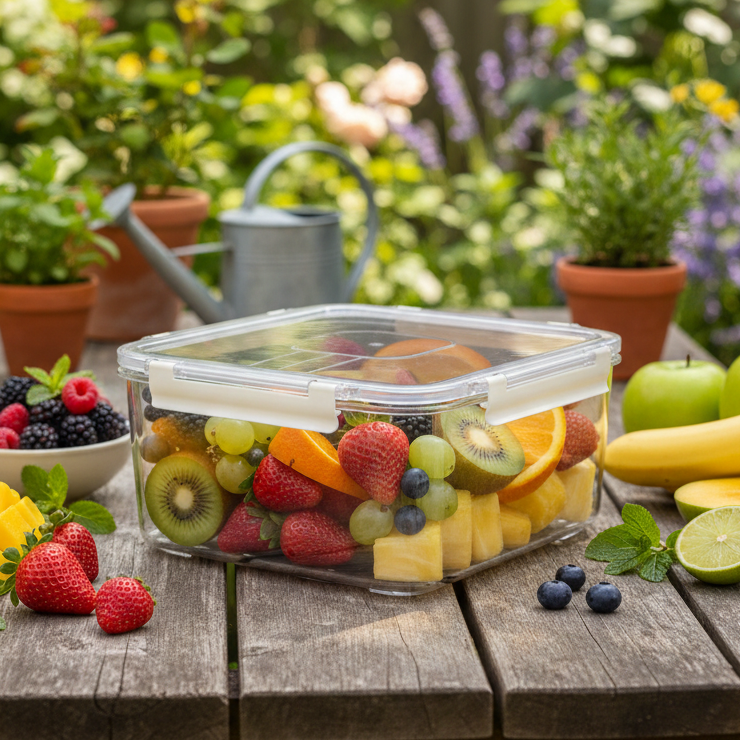 3 Pcs Square Airtight Storage Boxes Set – view 8