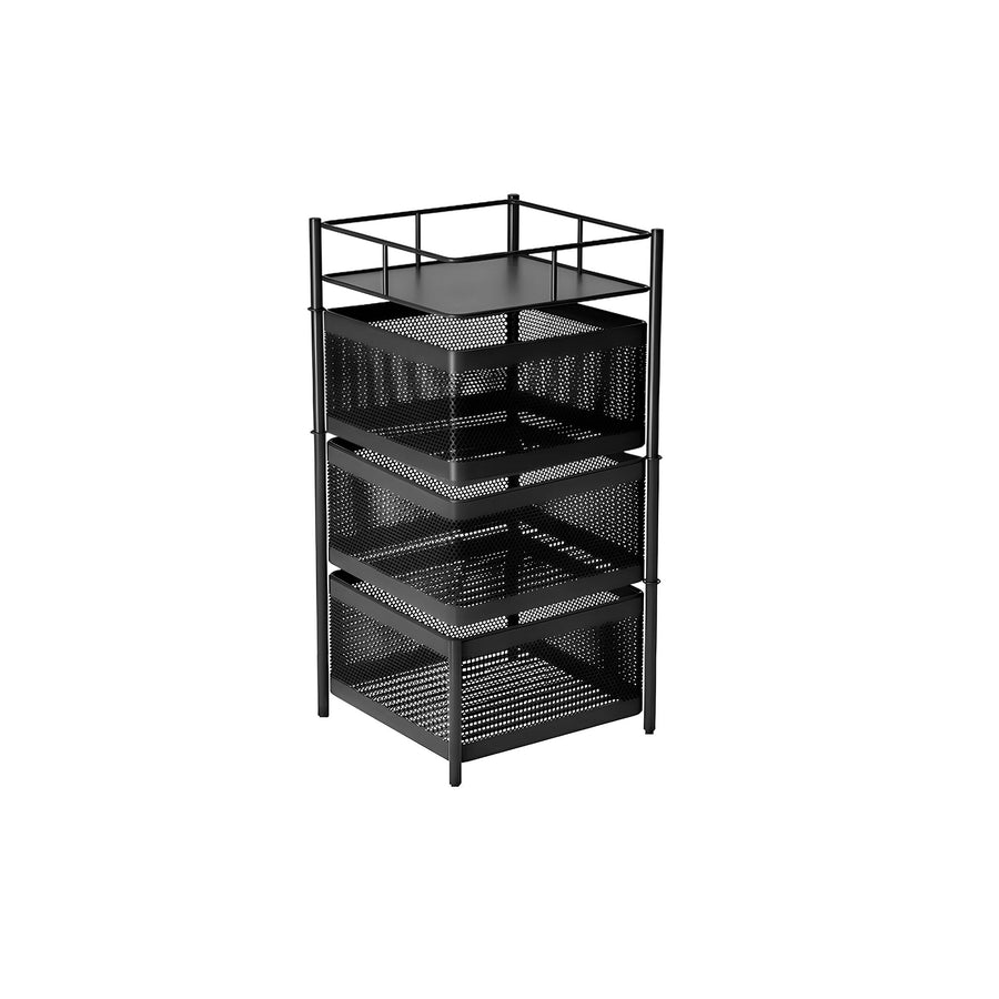 Counter Top Vegetable Metal Trolley By Matrix – view 14