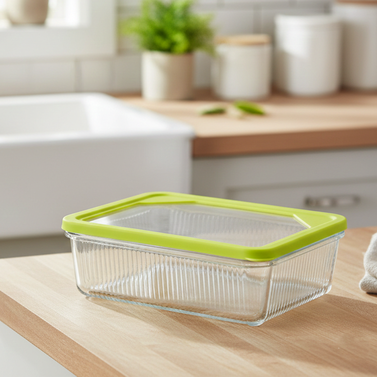 Unbreakable Glass Container Series – view 3
