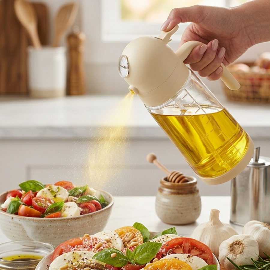 Measurepour Oil Dispenser Bottle – view 2