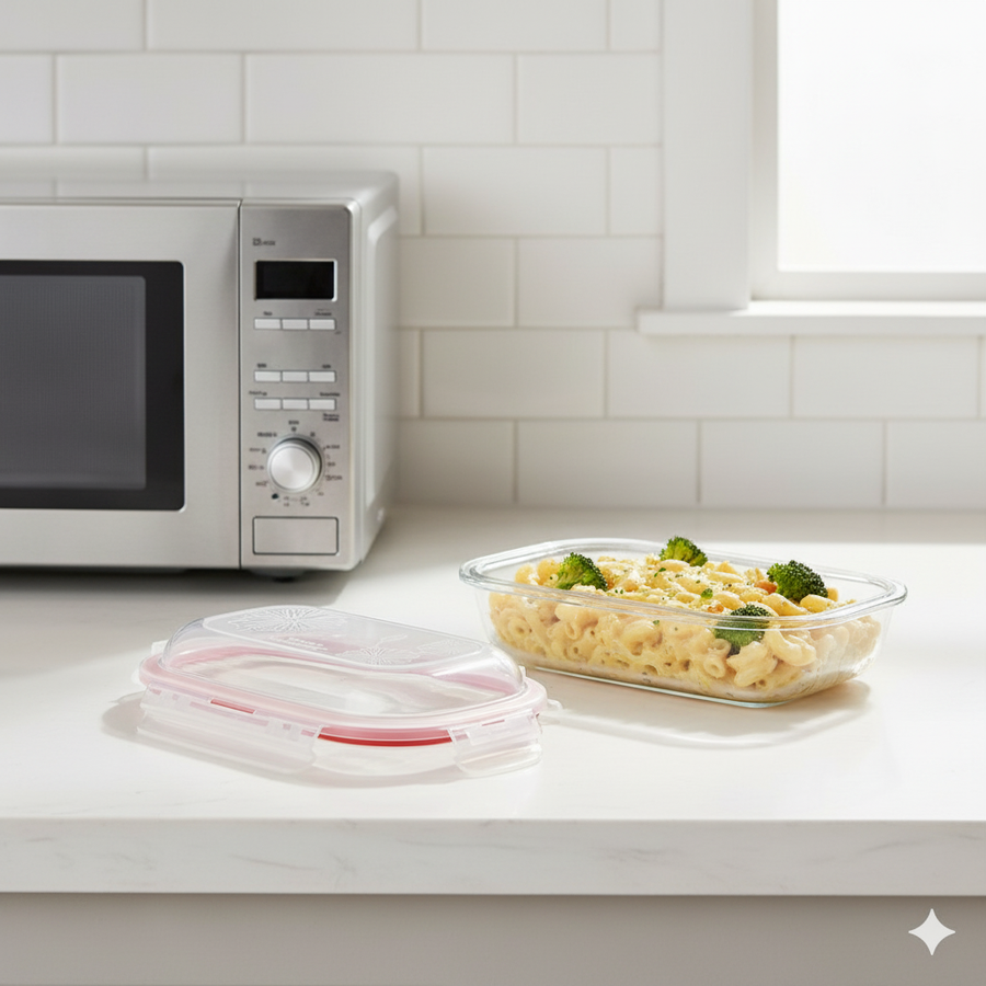 Microwavemate Glass Container By Limon – view 2