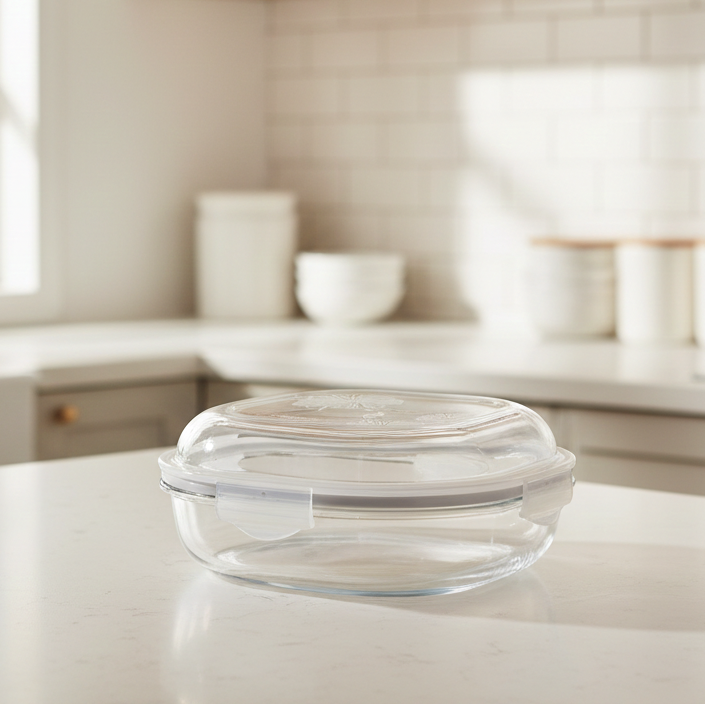 Servenstore Square Glass Containers With Lids By Limon – view 9