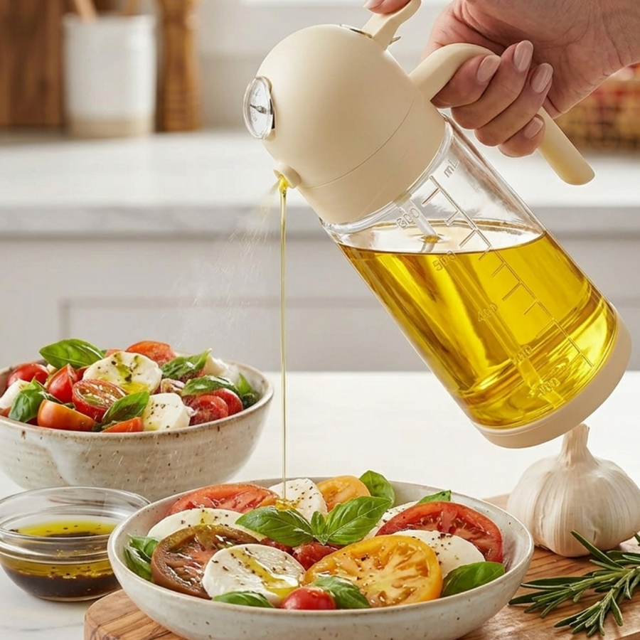 Measurepour Oil Dispenser Bottle – view 3