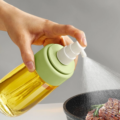 FlowMist Glass Oil Sprayer Bottle – Al Rafiq