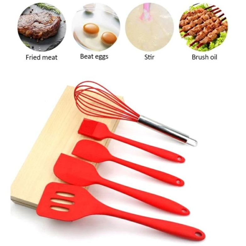 5 Piece Silicone Utensils Set – view 4