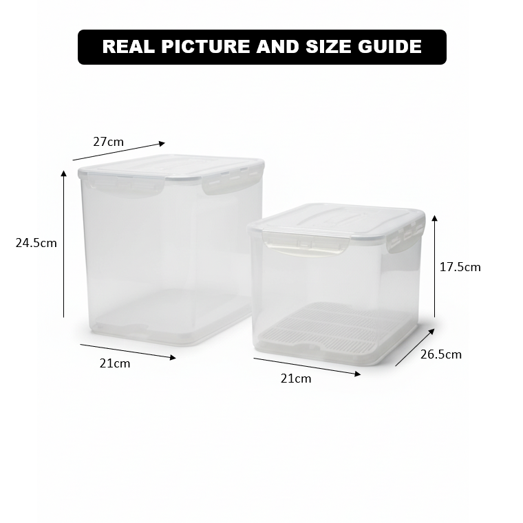 Ultraguard Multi Purpose Lockable Airtight Storage Box By Limon – view 15