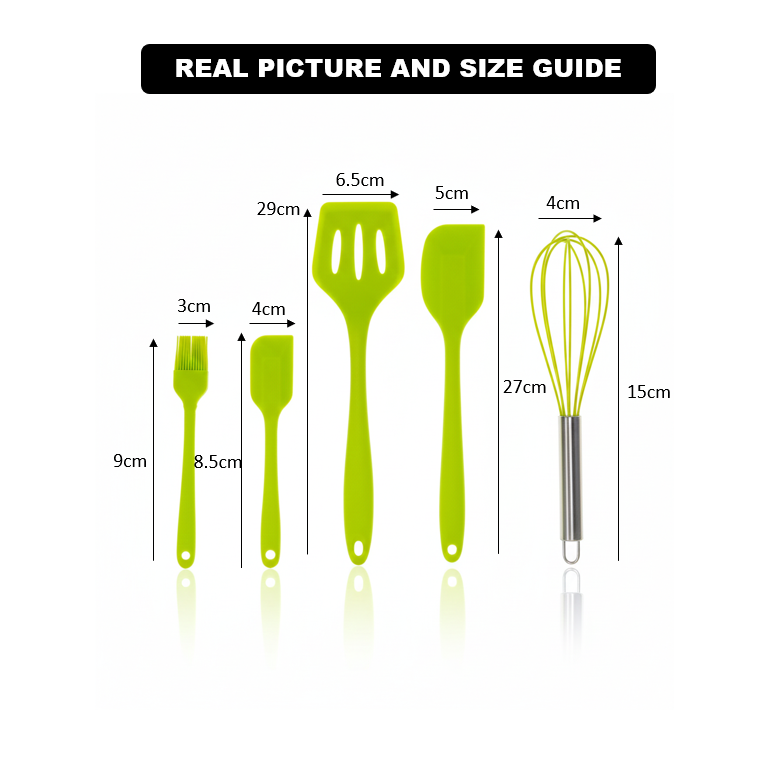 5 Piece Silicone Utensils Set – view 12