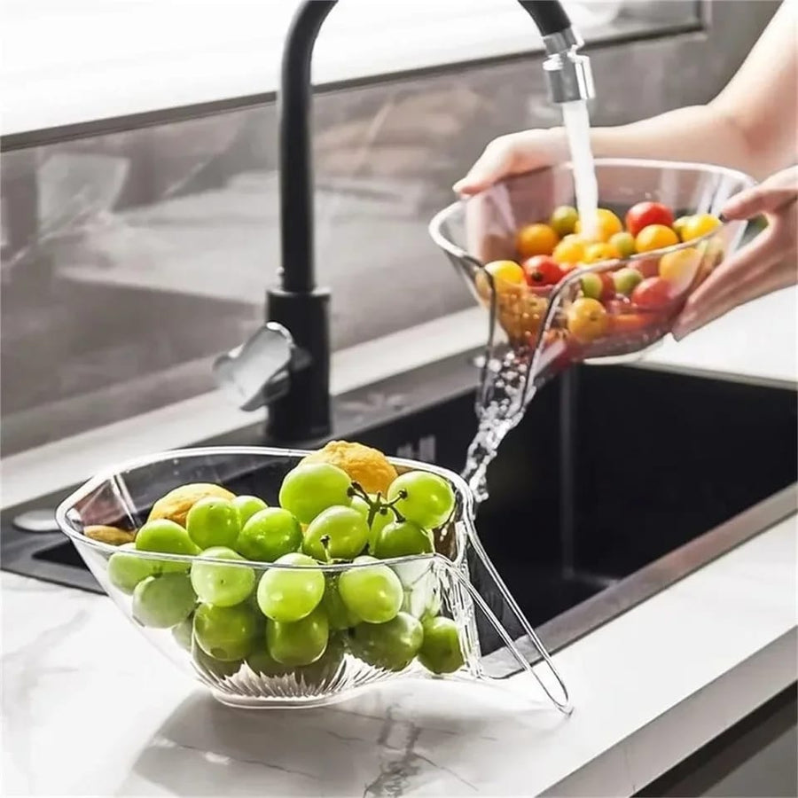 Clear Multi Functional Drain Basket – view 2