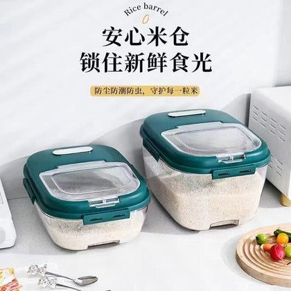 Drum Type Kitchen Grain Container – Al Rafiq
