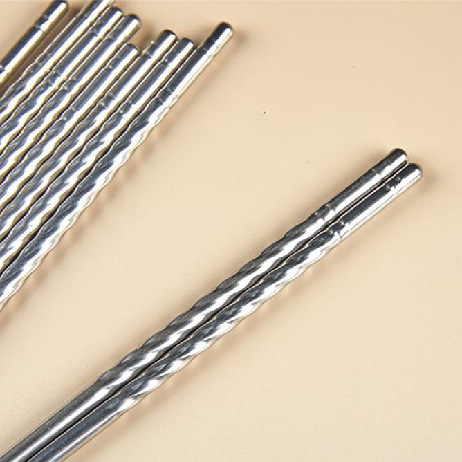 Stainless Steel Chopsticks (5 Pairs) – Al Rafiq