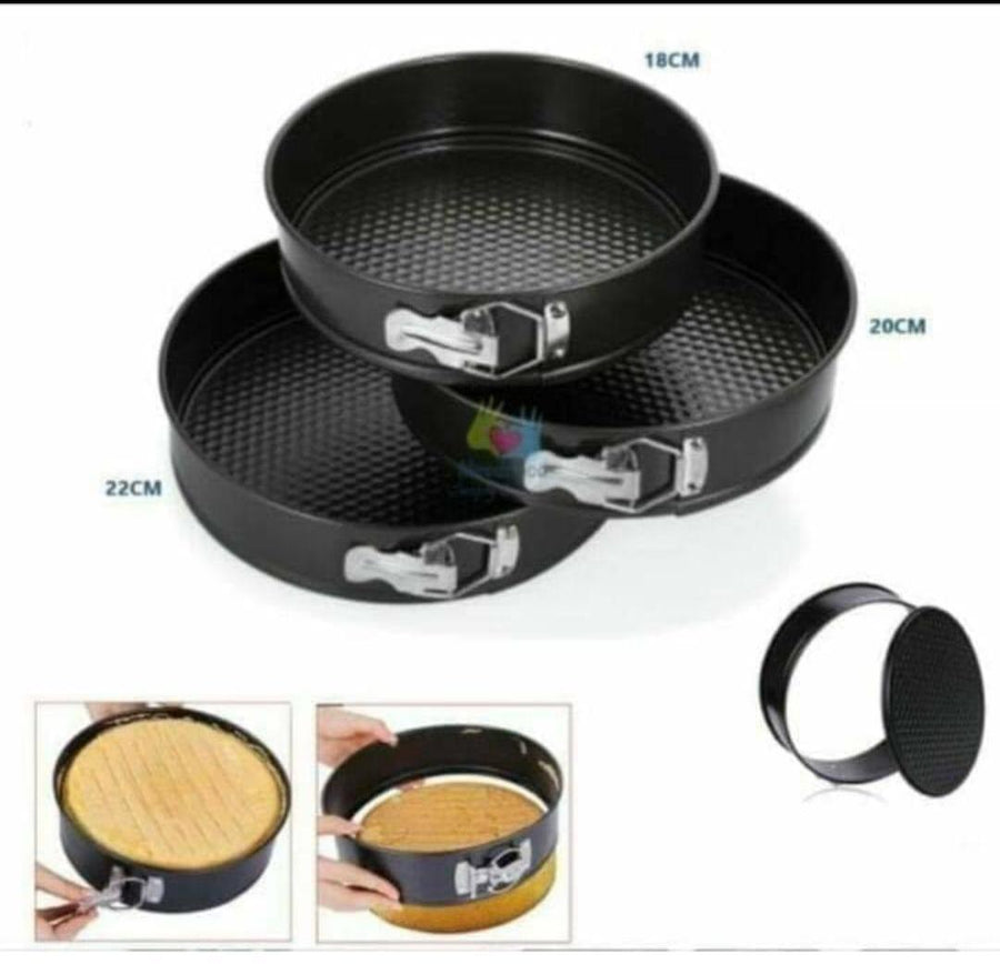 Cake Pan 3 Pcs Set – Al Rafiq