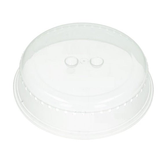 Microwave dish food cover with steam vent splatter guard – view 2