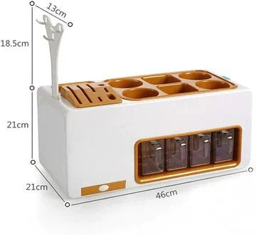 Multifunction Seasoning Rack Knife Holder – view 6